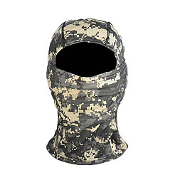 Балаклава - підшлемник GND Один розмір Сірo-зелений піксель (GND15)