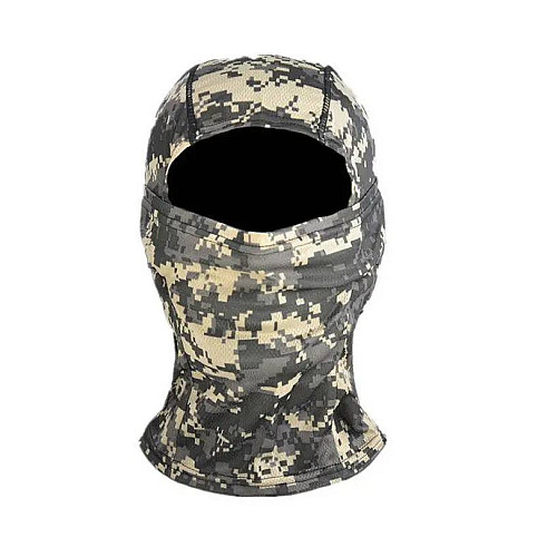 Балаклава - підшлемник GND Один розмір Сірo-зелений піксель (GND15)