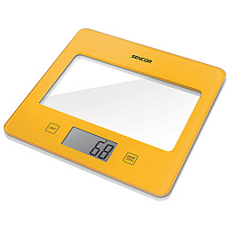 Веси кухонні Sencor SKS 5036YL Жовтий (6806874)