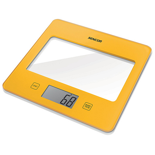 Веси кухонні Sencor SKS 5036YL Жовтий (6806874)