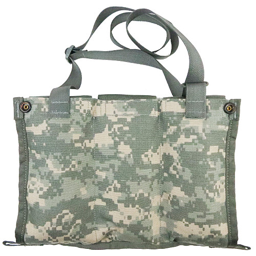 Подсумок тактичний для трьох магазинів Military М16, M4 Molle II Bandoleer Ammunition Pouch піксель