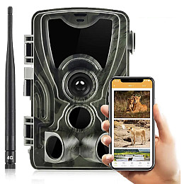 Фотоловушка 4G камера для полювання з передачею 4K відео на смартфон Suntek HC-801Pro 30мп фото (100829)