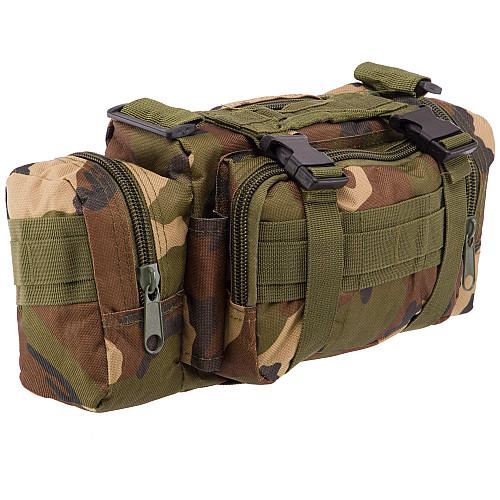 Сумка тактична на пояс SP-Sport TY-13002 34х15х9см камуфляж Woodland