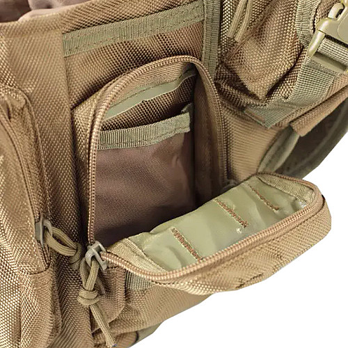 Сумка тактическая AOKALI Outdoor A03 37х20х10 см Песочный