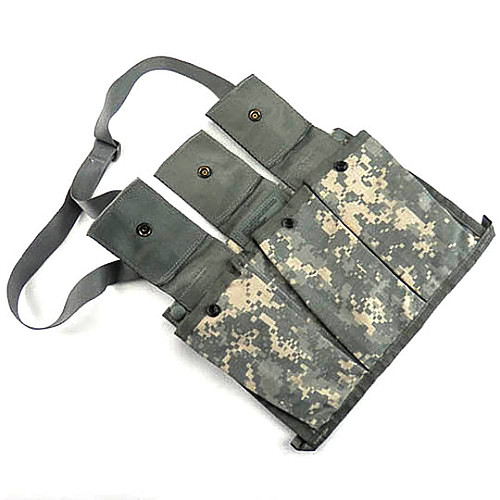 Подсумок тактичний для трьох магазинів М16 M4 Molle II General Bandoleer Ammunition Pouch Піксель (W911QY06D-003)