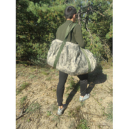 Баул тактичний Дорожка 73х40 100л піксель 5047