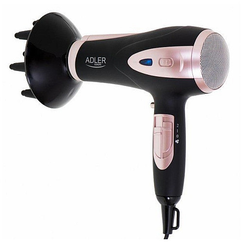 Фен для волос з іонізацією Adler AD 2248 ION black