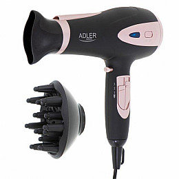Фен для волос з іонізацією Adler AD 2248 ION black