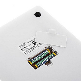 Весы кухонні Adler AD 3173w білі