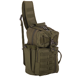 Сумка тактична на пояс SILVER KNIGHT YQS-005 розмір 43х24х11см Оливковий