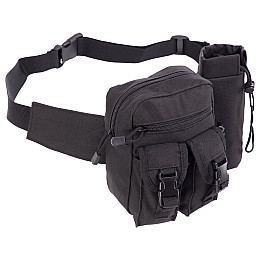 Сумка тактична на пояс SP-Sport ZK-5512 розмір 19х16х9см Чорний