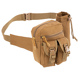 Сумка тактична на пояс SP-Sport ZK-5512 розмір 19х16х9см Хакі