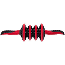 Колесо для пресса массажер FI-4042 Zelart Черно-красный (56363212)