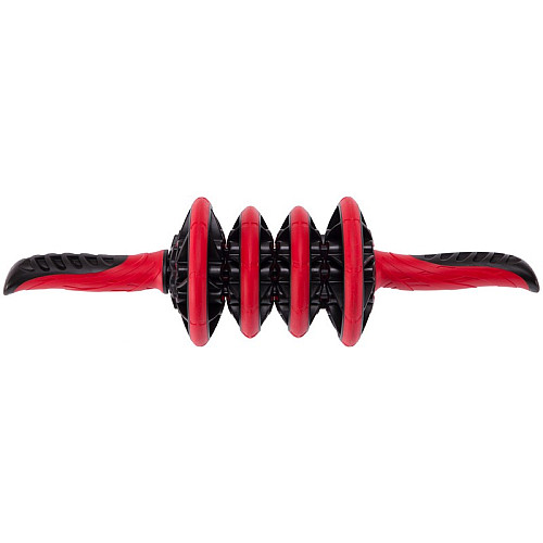 Колесо для пресса массажер FI-4042 Zelart Черно-красный (56363212)