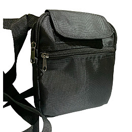 Сумка міська через плече Tactic 4profi №3 чорна плетена