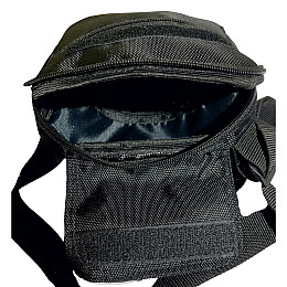 Сумка міська через плече Tactic 4profi №3 чорна плетена