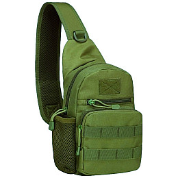Тактична армійська чоловіча сумка-слинг Survival Хакі (5904555954359)