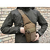 Сумка-кобура M-TAC наплечна з липучкою Olive