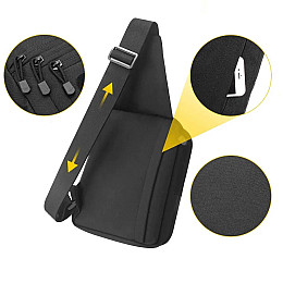 Сумка-кобура M-TAC наплечна Чорний