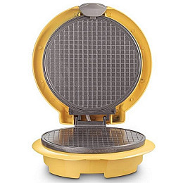 Вафельница для тонких вафель + конус для рожков MAGIO MG-397 Yellow