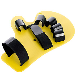 Бандаж фіксатор Lesko BS-23 Права рука L Жовтий (10740-58251)