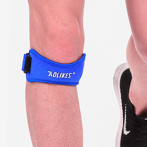 Фіксатор на колінну чашечку Aolikes A-7919 380х65 мм Синій (8133-59211)