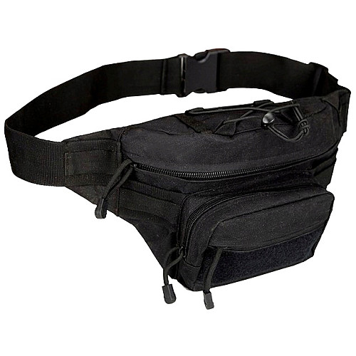 Тактична поясна наколінна сумка Edibazzar Чорний (ST92AAA black)