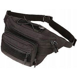 Тактична поясна наколінна сумка Edibazzar Чорний (ST92AAA black)