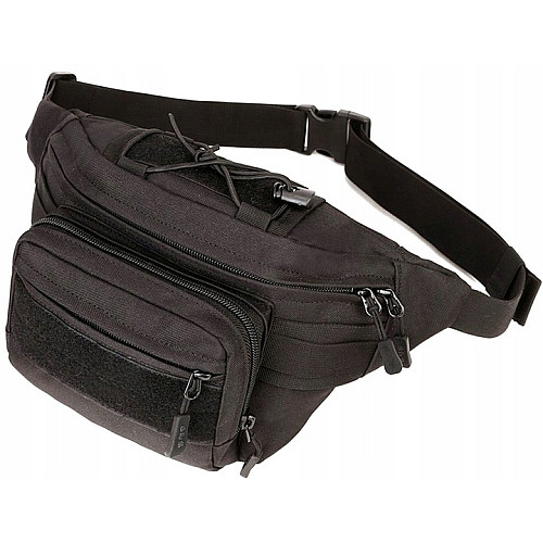 Тактична поясна наколінна сумка Edibazzar Чорний (ST92AAA black)