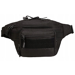 Тактична поясна наколінна сумка Edibazzar Чорний (ST92AAA black)