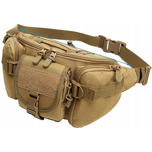 Тактична поясна набедренна сумка Edibazzar Койот (3058527337069)