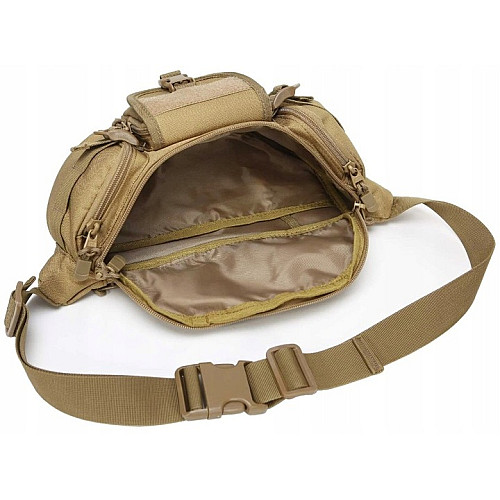 Тактична поясна набедренна сумка Edibazzar Койот (3058527337069)