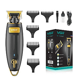 Машинка для стрижки волос бездротова + триммер чоловічий VGR V-192