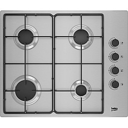 Газова варильна поверхня Beko HIGG 64123 SX Хром (6788125)