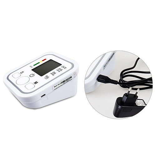 Тонометр автоматичний плечовий для вимірювання тиску з індикатором аритмії Arm Style B02R/SR-801 Білий