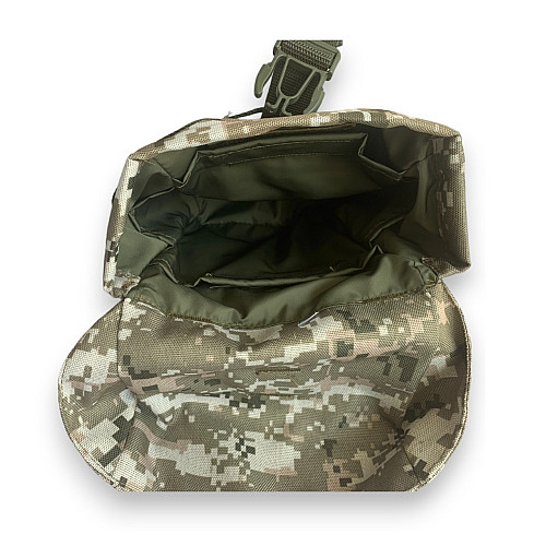 Подсумок-сухарка Tactic4Profi оксфорд PU піксель зелений