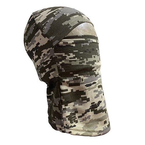 Маска Балаклава Tactic 4profi кулир зелений піксель М