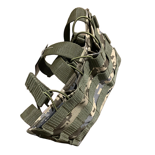 <p>Подсумок для АК/АКМ Tactic4Profi на 3 магазина оксфорд PU пиксель з відкритим карманом</p>