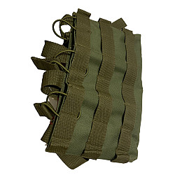<translation>Подсумок для АК/АКМ Tactic4Profi на 3 магазина оксфорд PU хаки з відкритим карманом</translation>