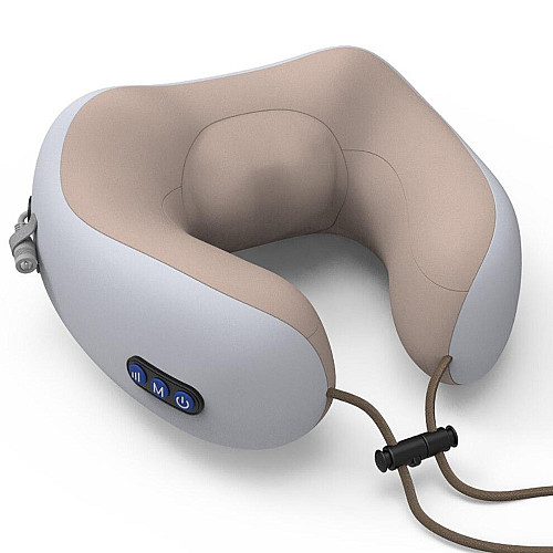 Массажер для шеи U-Shaped Massage Pillow Shake (3_03768)