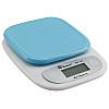 Електронні кухонні ваги Domotec MS-125 з чашею 7 кг Blue