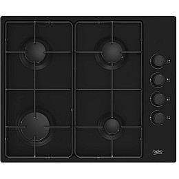 Газова варильна поверхня Beko HIGG 64123 SB Чорний (6739347)