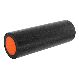 Роллер для йоги и пилатеса гладкий FI-9327-45 FDSO Черно-оранжевый (33508376)