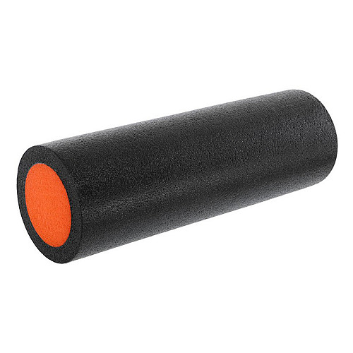 Роллер для йоги и пилатеса гладкий FI-9327-45 FDSO Черно-оранжевый (33508376)