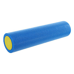 Роллер для йоги и пилатеса гладкий FI-9327-60 FDSO Сине-желтый (33508377)