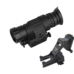 Комплект монокуляр ночного видения ПНВ Nectronix CL27-0008 и крепление на шлем Rhino mount (100856-949)