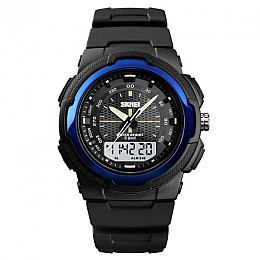 Чоловічі спортивні годинники Skmei 1454 Чорний