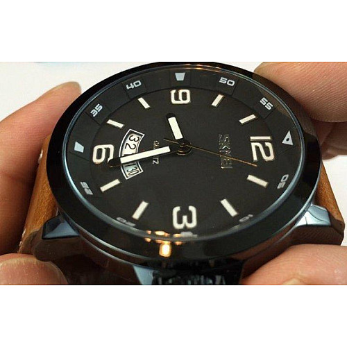 Часы наручные классические Skmei 9115 Черный