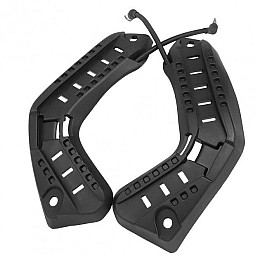 Рейкове кріплення на шолом каску GoPro FAST 18x6.3x5 см Чорний (1726647976)