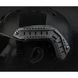 Рейкове кріплення на шолом каску GoPro FAST 18x6.3x5 см Чорний (1726647976)